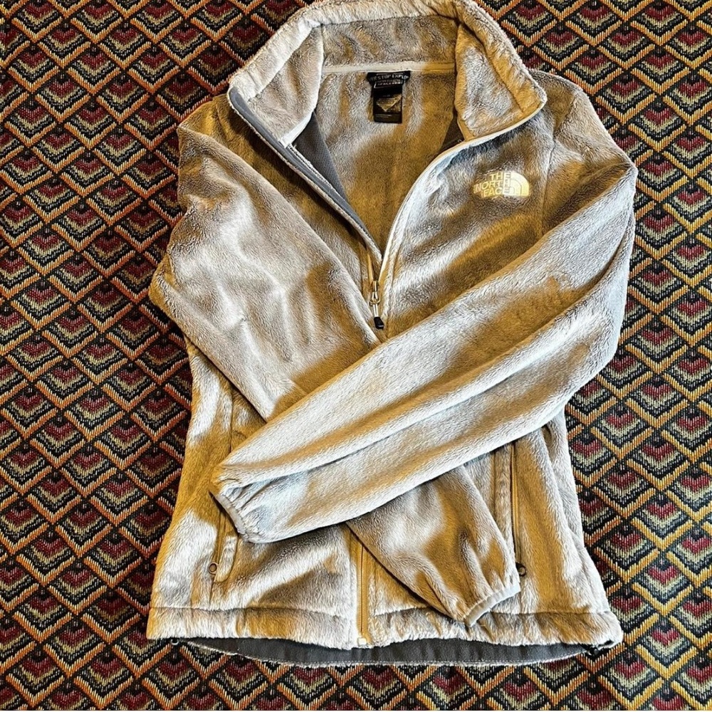 The North Face Women's Light Gray Fleece Jacket